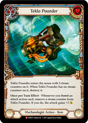 Teklo Pounder [EVR072] 1st Edition Rainbow Foil