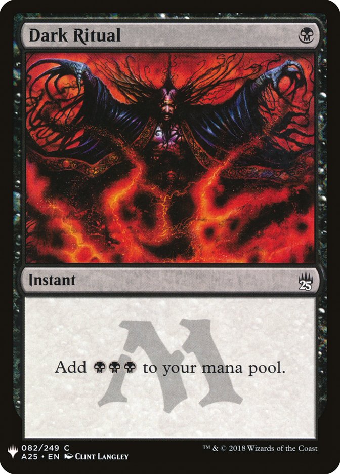Dark Ritual [Mystery Booster] (MB1 611)