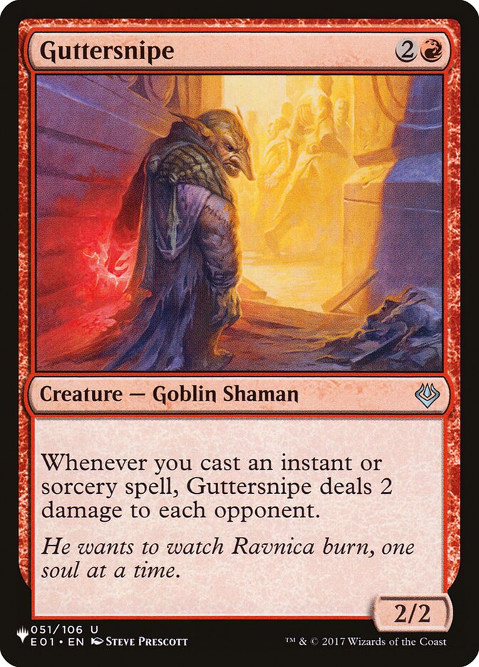 Guttersnipe [The List] (LE01 51)