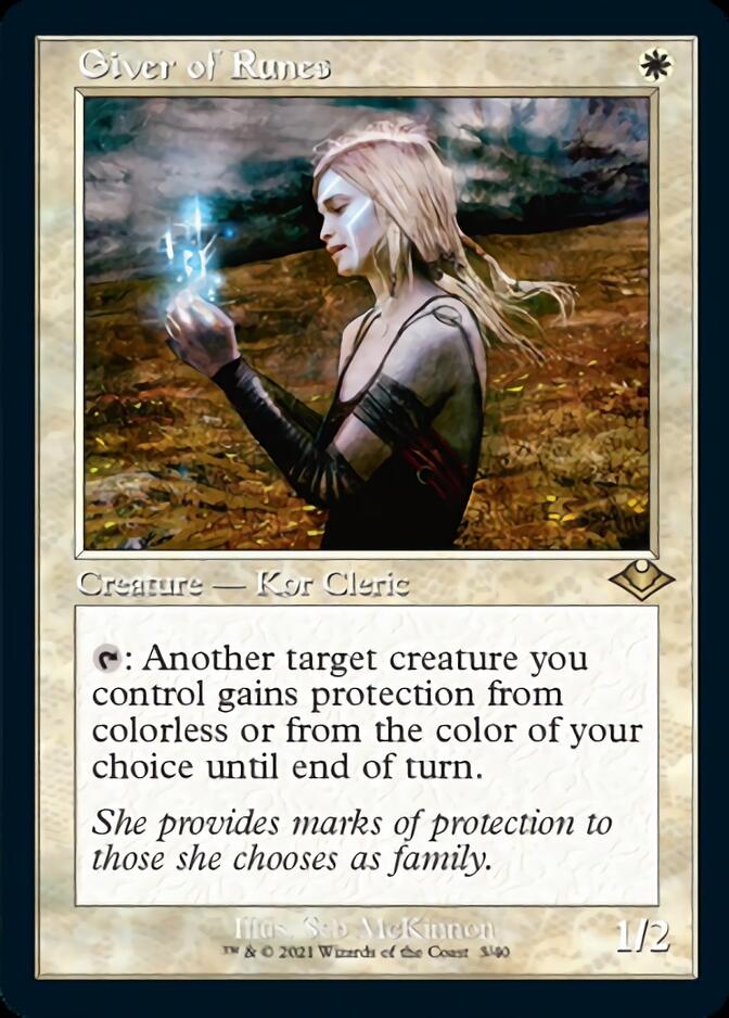 Giver of Runes (Retro) [Modern Horizons 2] (H1R 3)