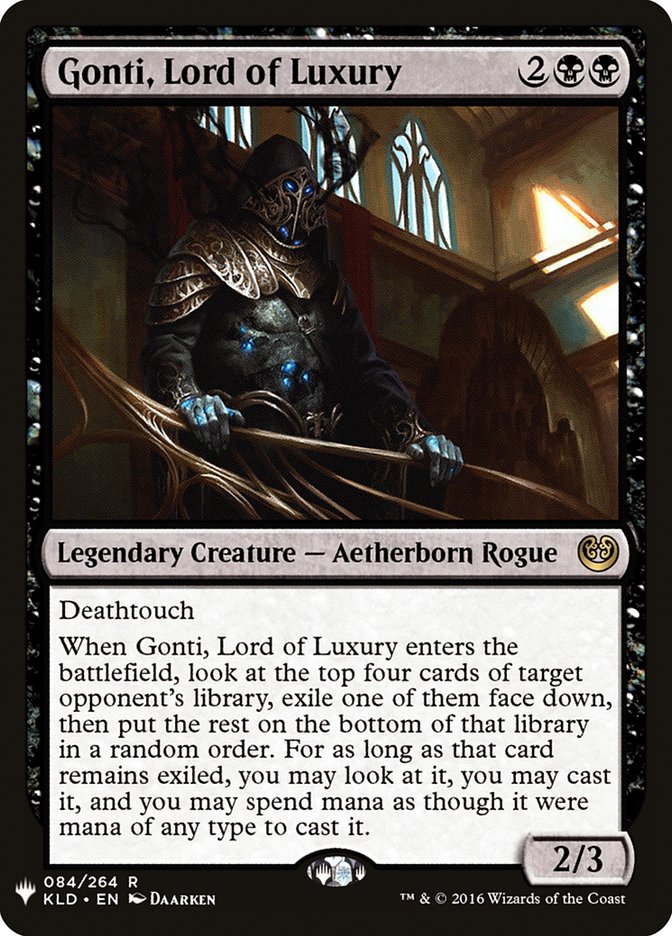 Gonti, Lord of Luxury [Mystery Booster] (MB1 671)
