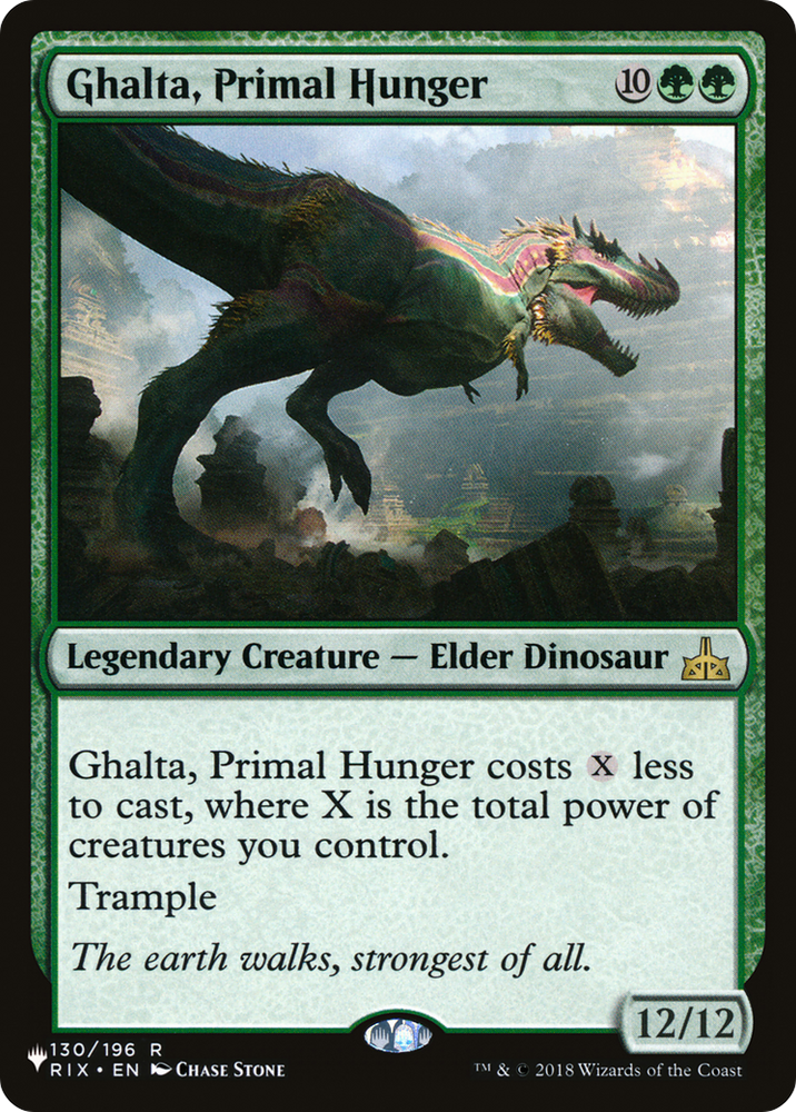 Ghalta, Primal Hunger [The List] (LRIX 130)
