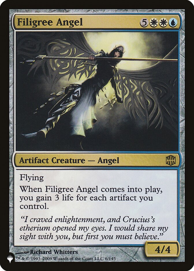 Filigree Angel [The List] (LARB 6)