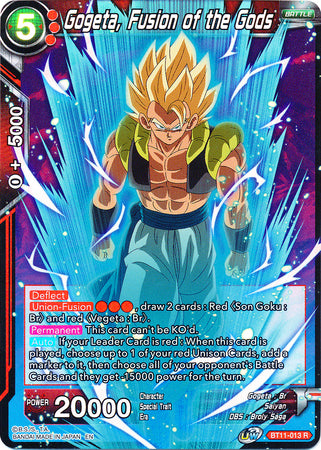 Gogeta, Fusion of the Gods [BT11-013]
