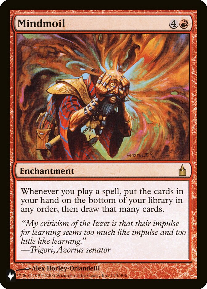 Mindmoil [The List] (LRAV 135)
