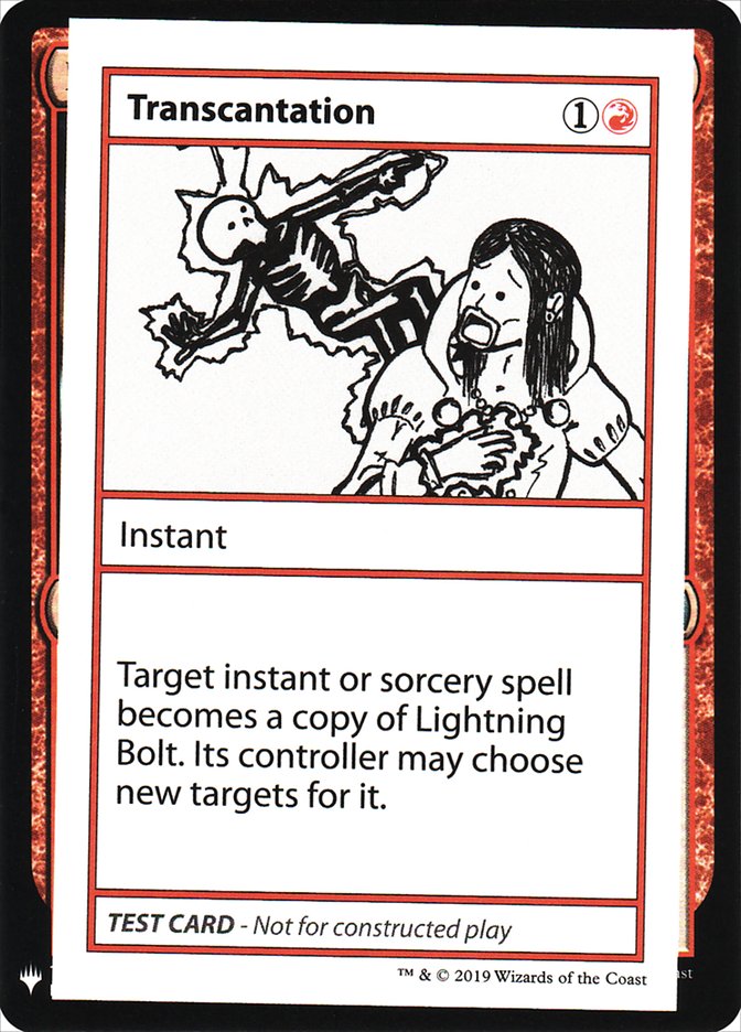 Transcantation [Mystery Booster Playtest Cards] (CMB1 67)