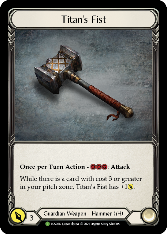 Titan's Fist [LGS066] Cold Foil