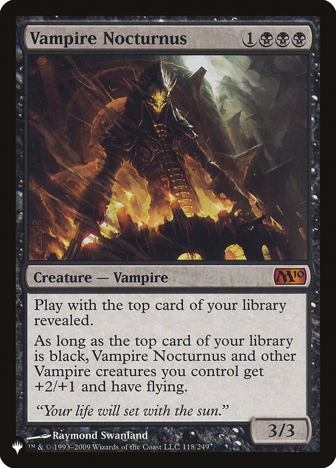Vampire Nocturnus [The List] (LM10 118)