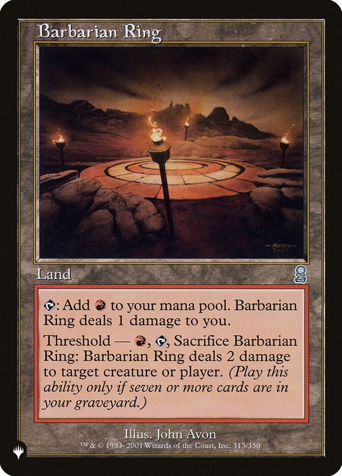 Barbarian Ring [The List] (LODY 313)