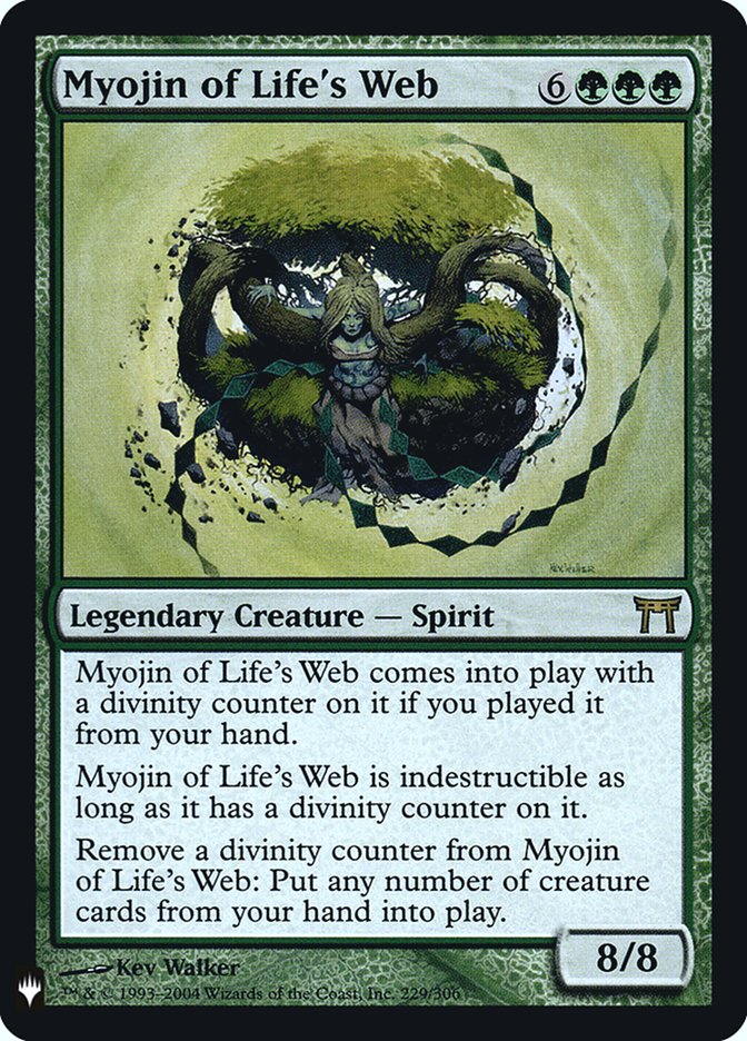 Myojin of Life's Web [Mystery Booster] (FMB1 74)