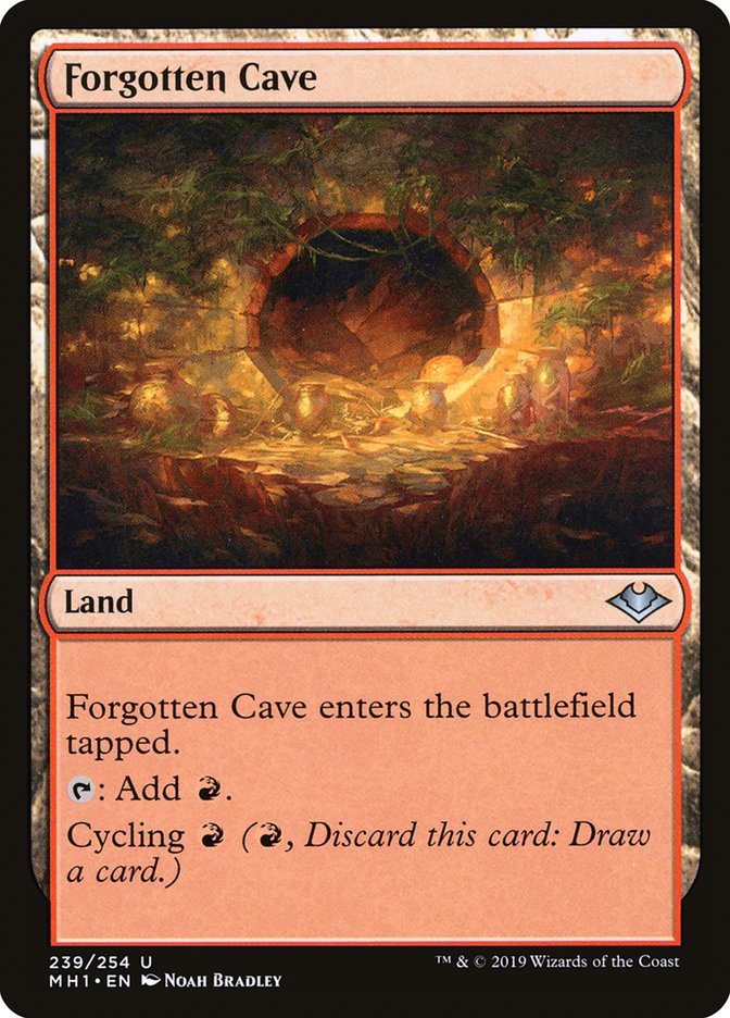 Forgotten Cave [Modern Horizons] (MH1 239)