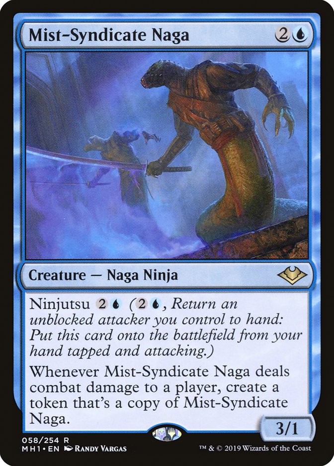Mist-Syndicate Naga [Modern Horizons] (MH1 58)
