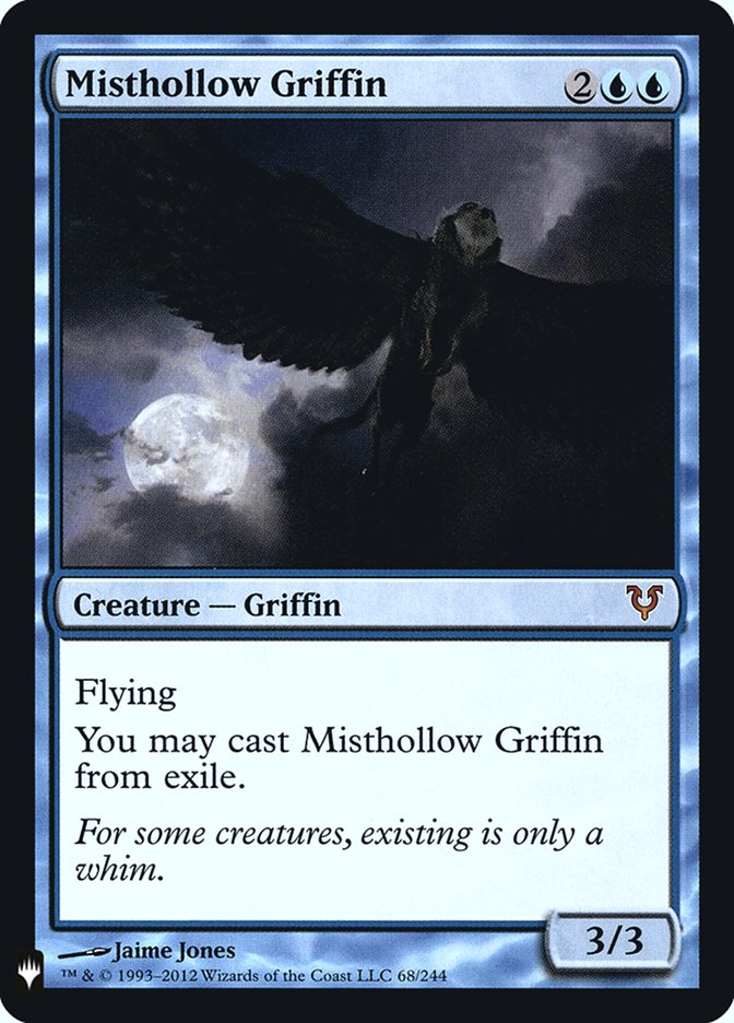 Misthollow Griffin [Mystery Booster] (FMB1 26)