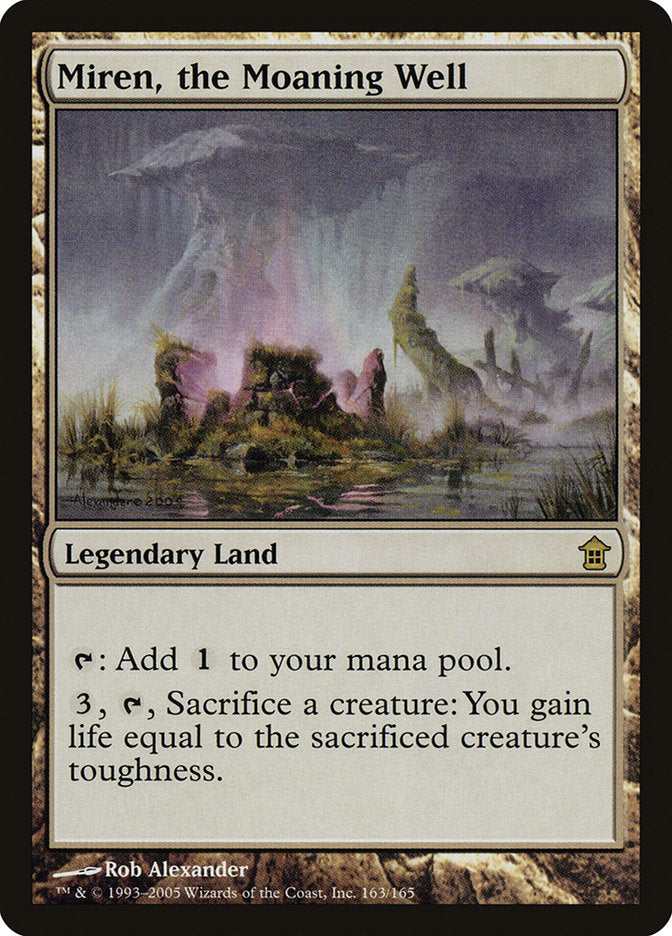 Miren, the Moaning Well [Saviors of Kamigawa] (SOK 163)