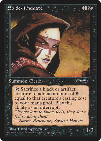 Soldevi Adnate (White Eyes) [Alliances] (ALL 60B)