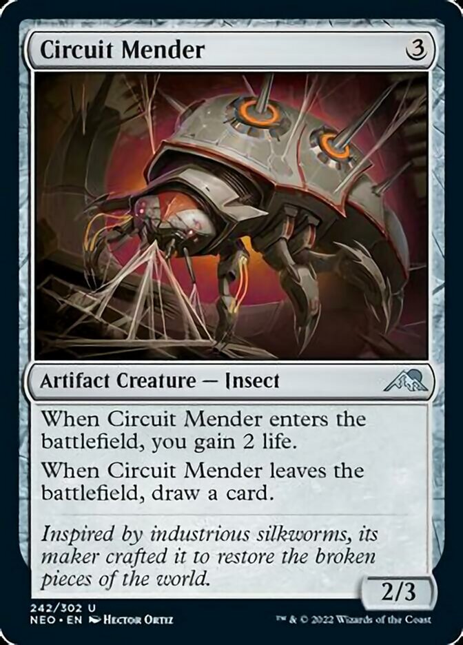 Circuit Mender [Kamigawa: Neon Dynasty] (NEO 242)
