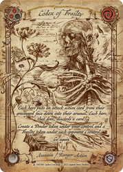 Codex of Frailty (Marvel) [OUT160] (Outsiders)  Cold Foil