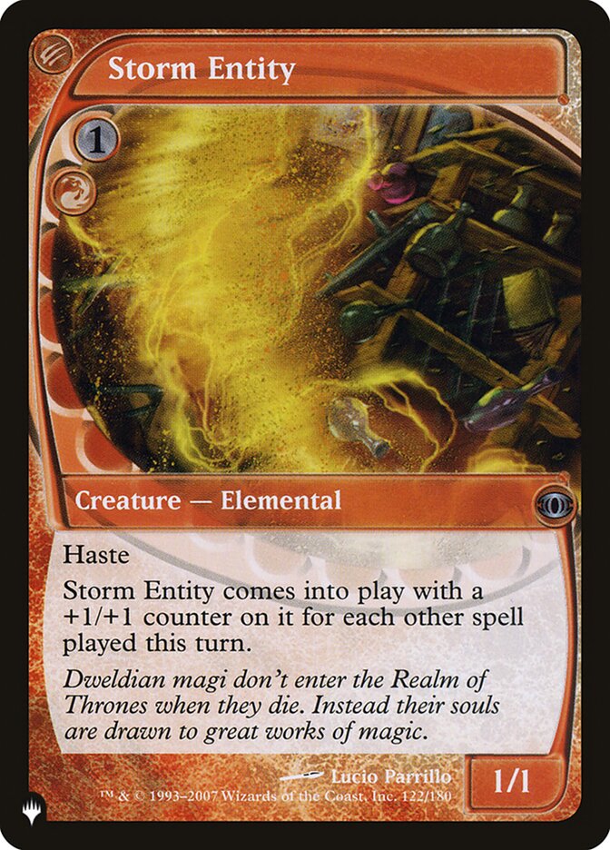 Storm Entity [The List] (LFUT 122)