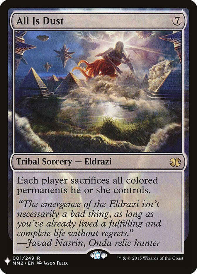 All Is Dust [Mystery Booster] (MB1 1)