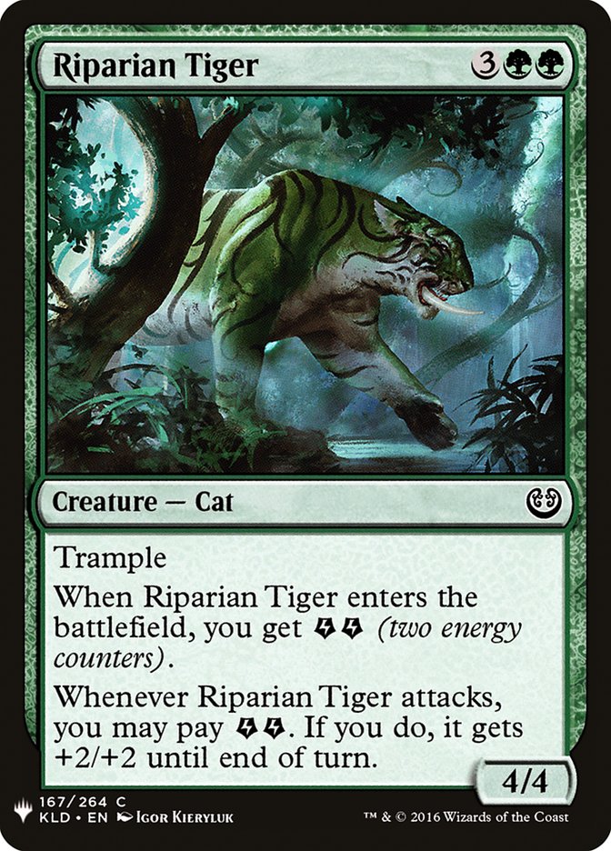 Riparian Tiger [Mystery Booster] (MB1 1314)