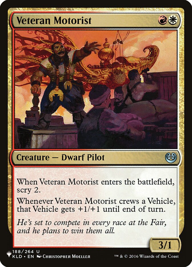 Veteran Motorist [The List] (LKLD 188)