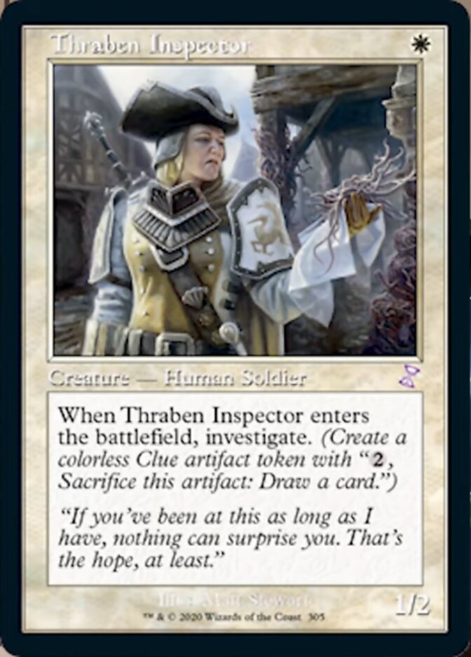 Thraben Inspector (Timeshifted) [Time Spiral Remastered] (TSR 305)