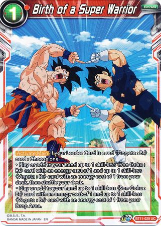 Birth of a Super Warrior [BT11-029]