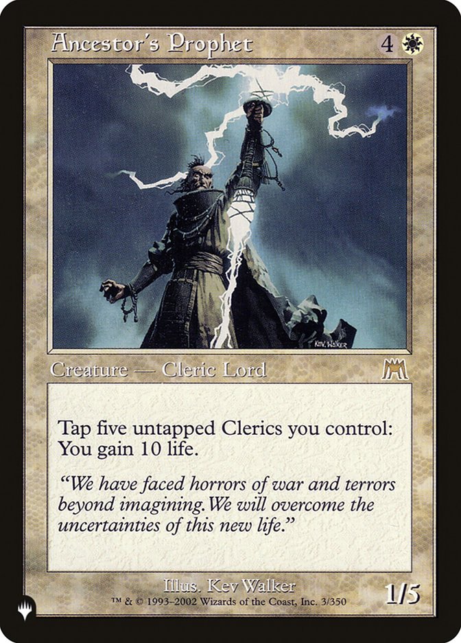 Ancestor's Prophet [The List] (LONS 3)