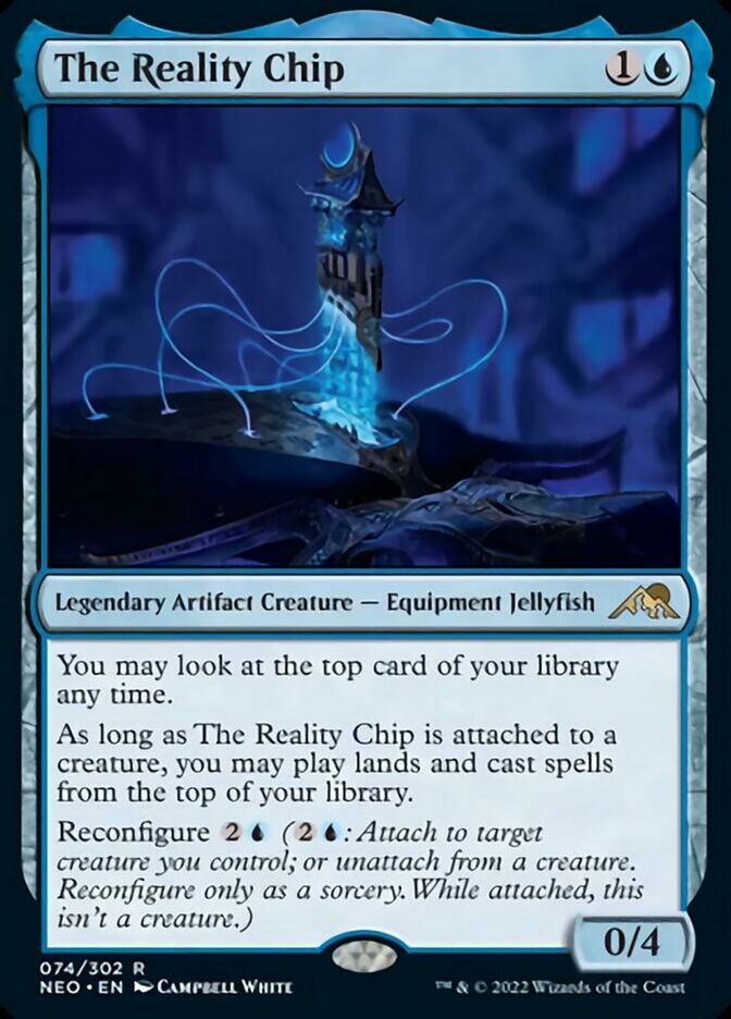 The Reality Chip [Kamigawa: Neon Dynasty] (NEO 74)