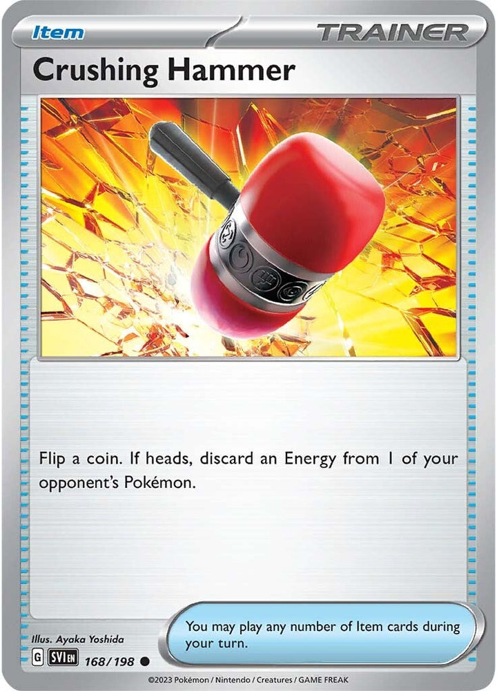 Crushing Hammer (167/198) [Scarlet & Violet: Base Set]