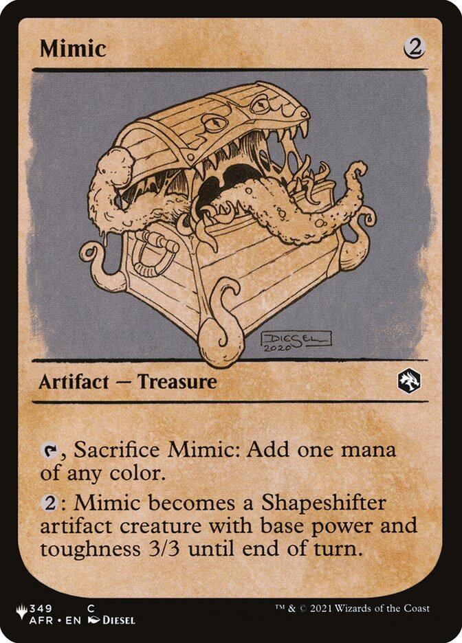 Mimic (Showcase) [The List] (LAFR 349)