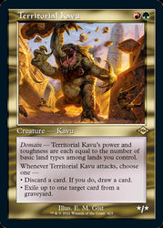 Territorial Kavu (Retro Etched Foil) [Modern Horizons 2] (MH2 425)