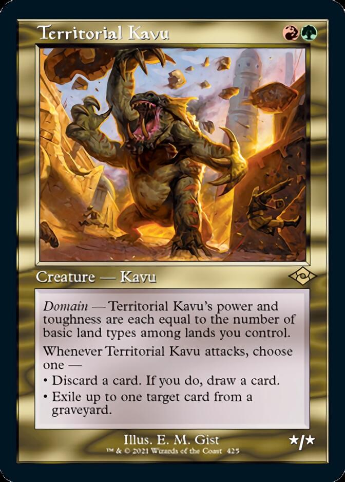 Territorial Kavu (Retro) [Modern Horizons 2] (MH2 425)