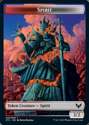 Inkling // Spirit Token [Strixhaven: School of Mages Tokens] (TSTX 4 // 6)