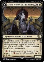 Ayara, Widow of the Realm // Ayara, Furnace Queen (Multiverse Legends) [March of the Machine]