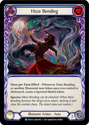 Haze Bending (Blue) [EVR141] 1st Edition Rainbow Foil