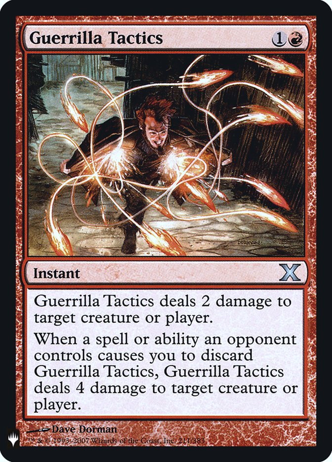 Guerrilla Tactics [Mystery Booster] (FMB1 53)
