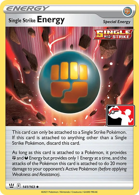 Single Strike Energy (141/163) [Prize Pack Series One]