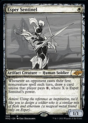 Esper Sentinel (Sketch) [Modern Horizons 2] (MH2 328)