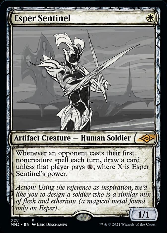 Esper Sentinel (Sketch) [Modern Horizons 2] (MH2 328)