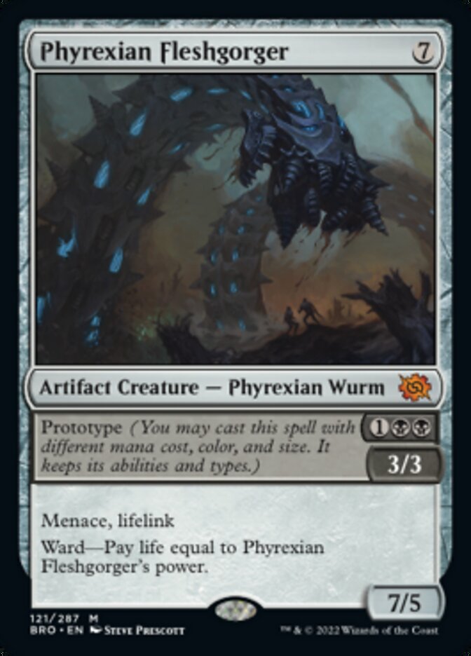 Phyrexian Fleshgorger [The Brothers' War: Promo Pack]