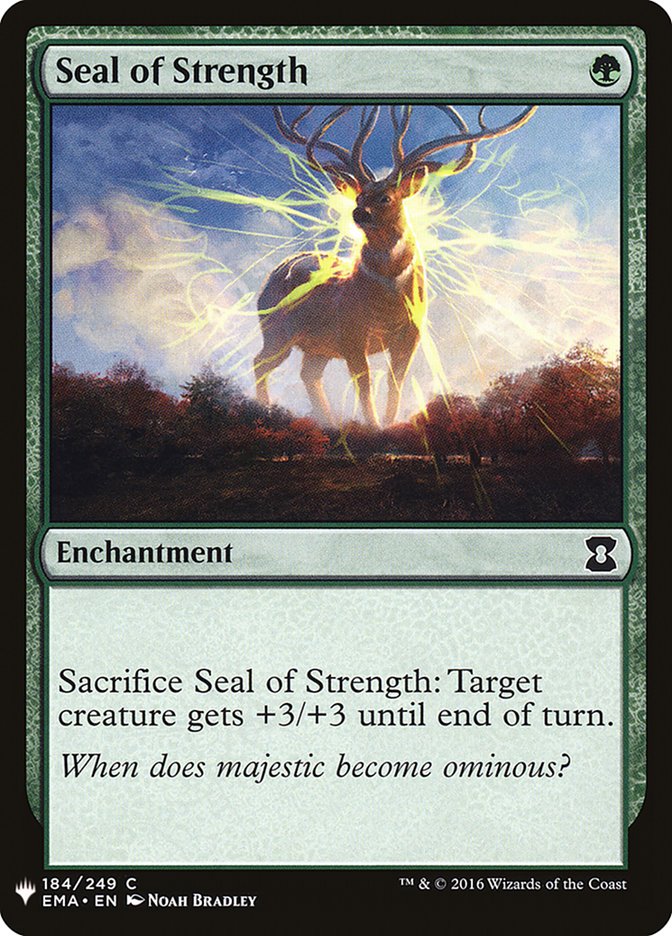 Seal of Strength [Mystery Booster] (MB1 1326)