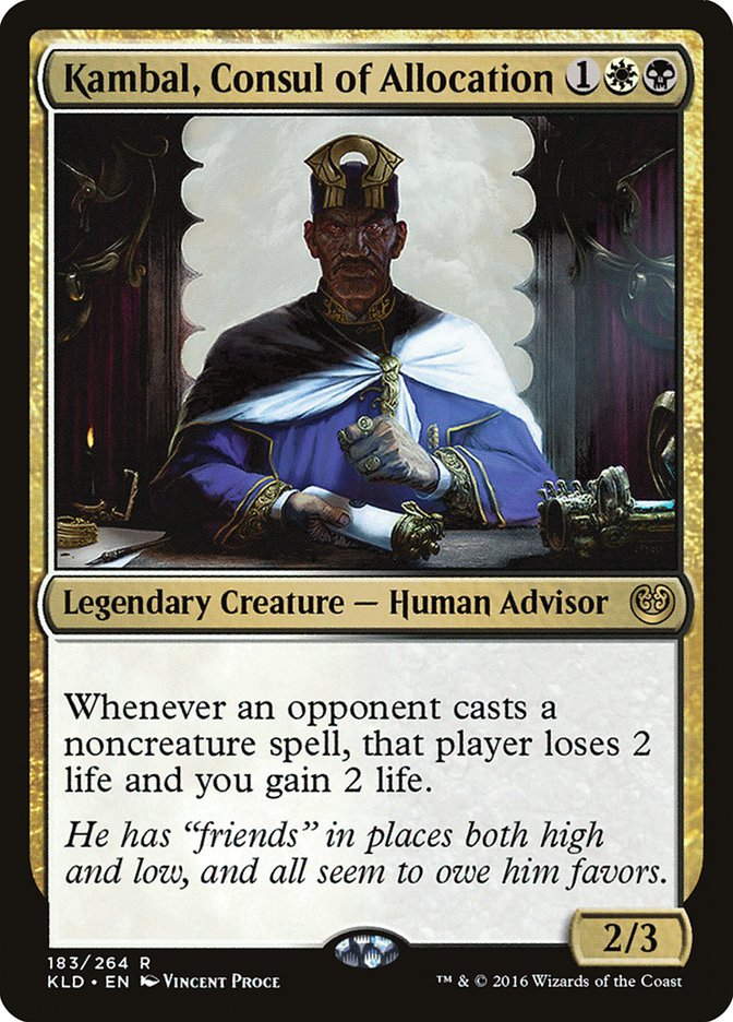 Kambal, Consul of Allocation [Kaladesh] (KLD 183)