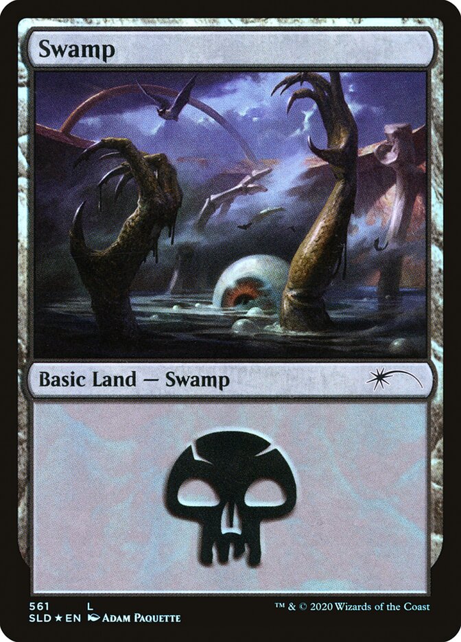 Swamp (Witchcraft) (561) [Secret Lair Drop Promos] (PSLD 561)