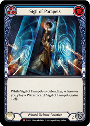 Sigil of Parapets [EVR122] 1st Edition Rainbow Foil