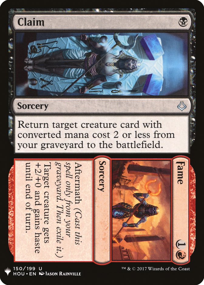 Claim // Fame [Mystery Booster] (MB1 1536)