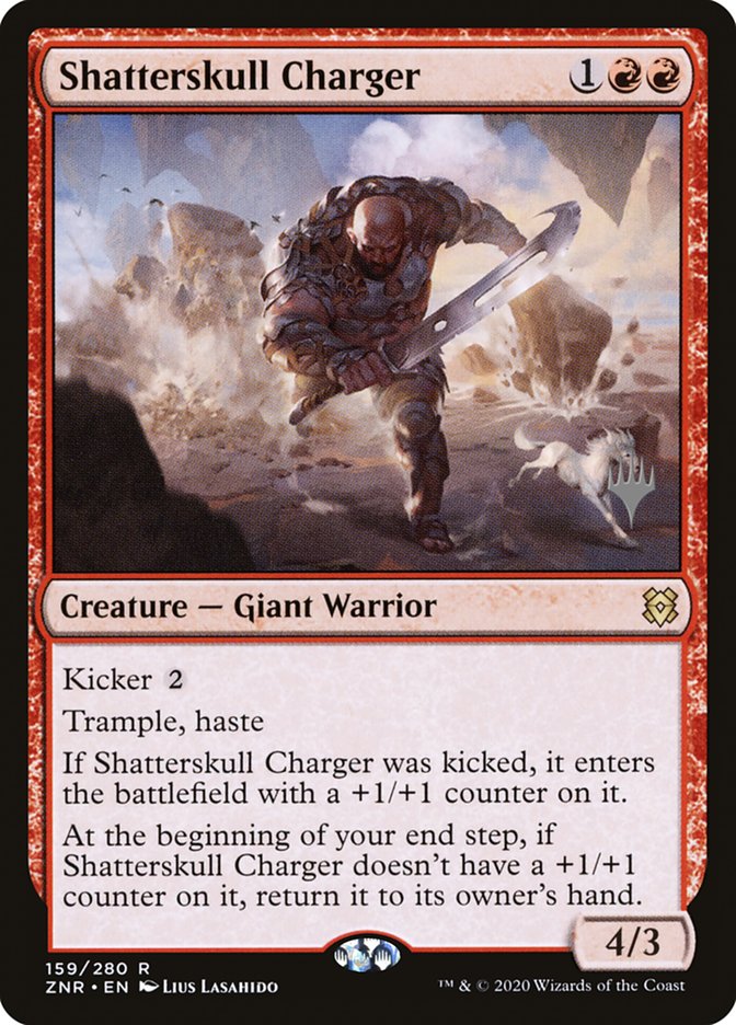 Shatterskull Charger (Promo Pack) [Zendikar Rising Promos] (PZNR 159P)