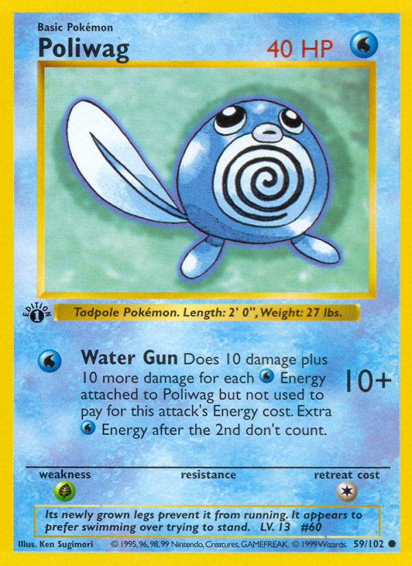 Poliwag (59/102) [Base Set 1st Edition]