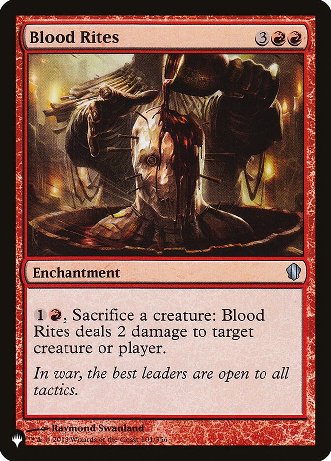 Blood Rites [The List] (LC13 101)