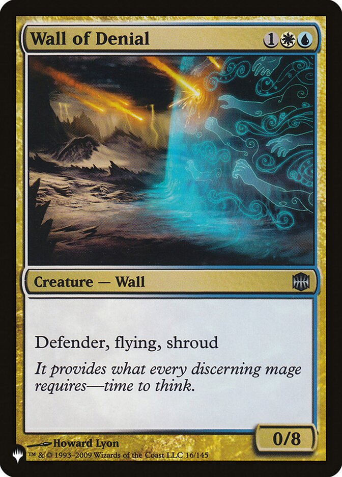 Wall of Denial [The List] (LARB 16)